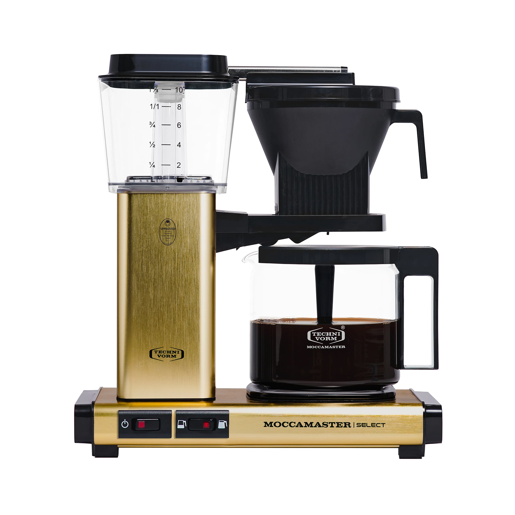 Moccamaster KBG 741 Select - Brushed Brass - Filter Coffee Maker